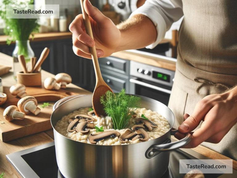How to Prepare a Creamy Mushroom Risotto for an Elegant Dinner