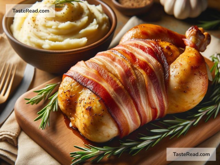 How to Prepare a Savory Bacon-Wrapped Chicken for Dinner