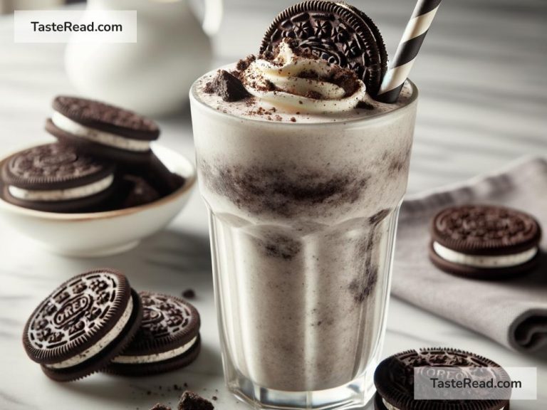 How to Prepare a Smooth and Creamy Oreo Milkshake