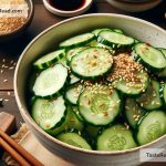 How to Prepare Asian-Inspired Cucumber and Sesame Salad for Appetizers