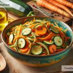 How to Prepare Carrot and Zucchini Slaw for Appetizers