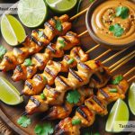 How to Prepare Chicken Satay with Peanut Sauce for Appetizers