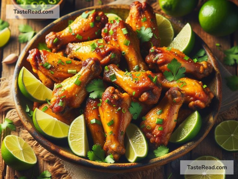 How to Prepare Coconut and Lime Chicken Wings for Appetizers