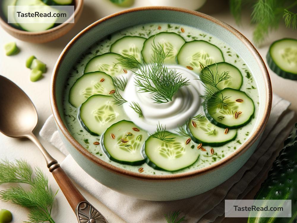 How to Prepare Cold Cucumber Soup for a Refreshing Appetizer