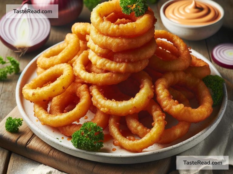 How to Prepare Crispy Onion Rings for a Crunchy Appetizer