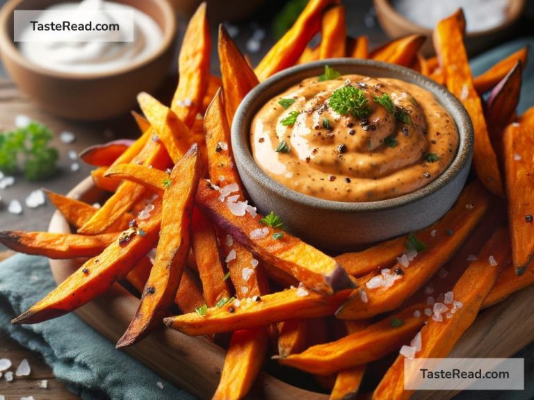 How to Prepare Crispy Sweet Potato Fries with Chipotle Dip for Appetizers