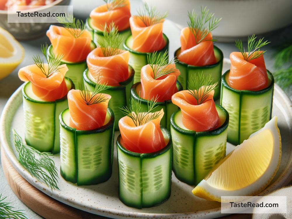 How to Prepare Cucumber Rolls with Salmon and Dill for Appetizers