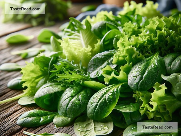 How to Prepare Fresh Salad Greens for Crisp Results