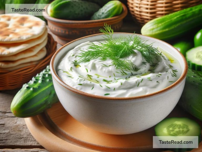 How to Prepare Greek Yogurt and Cucumber Dip for Fresh Appetizers