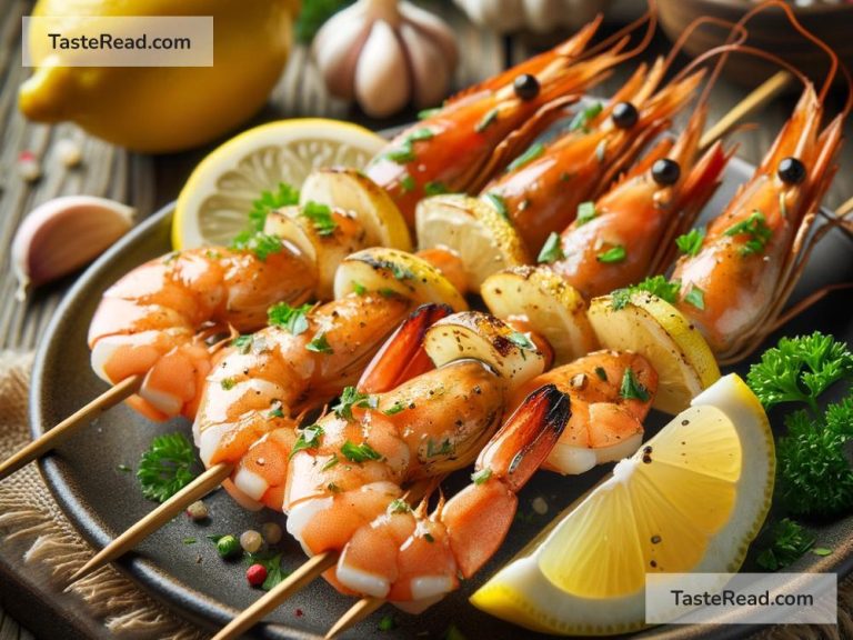 How to Prepare Grilled Shrimp with Garlic and Lemon for Appetizers