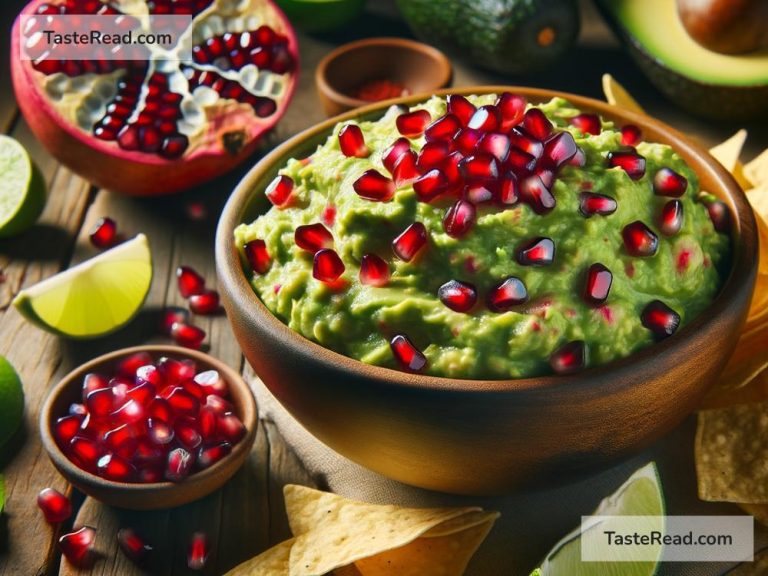 How to Prepare Guacamole with Pomegranate for a Unique Appetizer