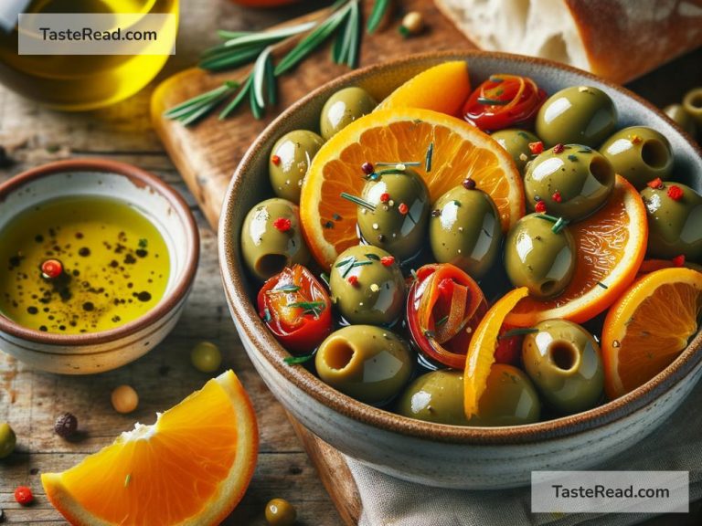 How to Prepare Marinated Olives with Citrus for Appetizers