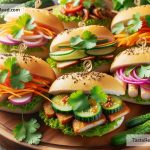 How to Prepare Mini Banh Mi Sandwiches for Appetizers