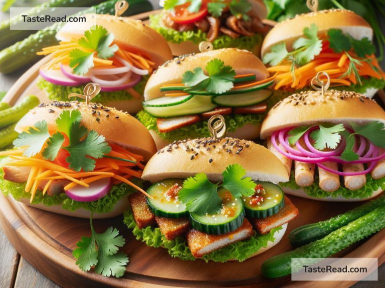 How to Prepare Mini Banh Mi Sandwiches for Appetizers