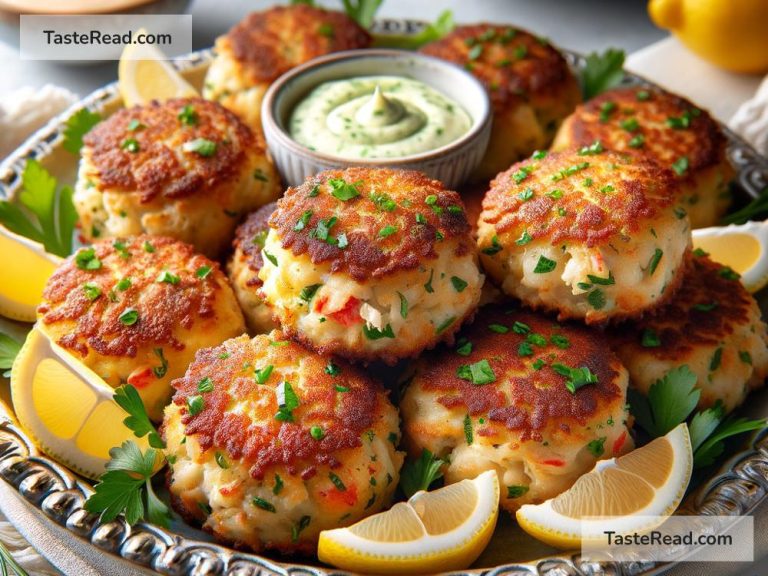 How to Prepare Mini Crab Cakes with Lemon Aioli for Appetizers
