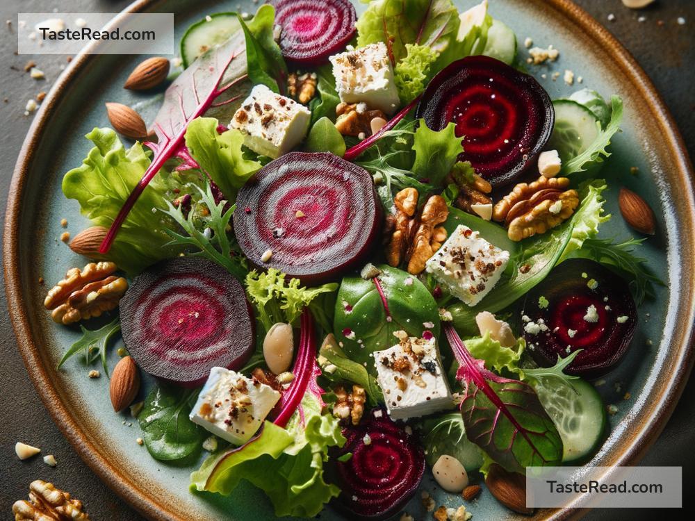 How to Prepare Roasted Beet and Goat Cheese Salad for Appetizers