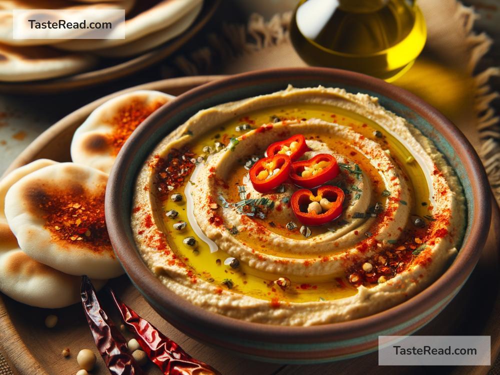 How to Prepare Spicy Hummus with Pita for Mediterranean Appetizers