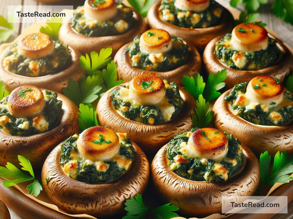 How to Prepare Spinach and Feta Stuffed Mushrooms for Appetizers
