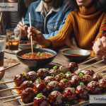 How to Prepare Sweet and Sour Meatball Skewers for Appetizers