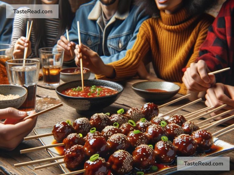 How to Prepare Sweet and Sour Meatball Skewers for Appetizers