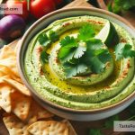 How to Prepare Tangy Cilantro-Lime Hummus for Appetizers