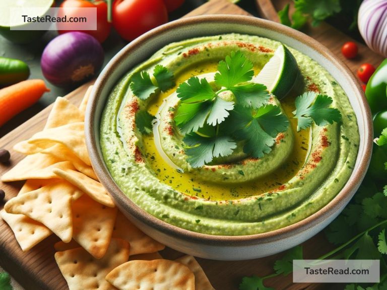 How to Prepare Tangy Cilantro-Lime Hummus for Appetizers