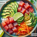 How to Prepare Tuna Poke Bowls for Appetizers