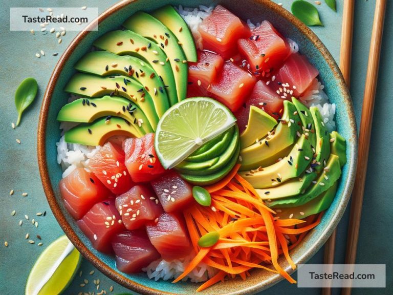 How to Prepare Tuna Poke Bowls for Appetizers