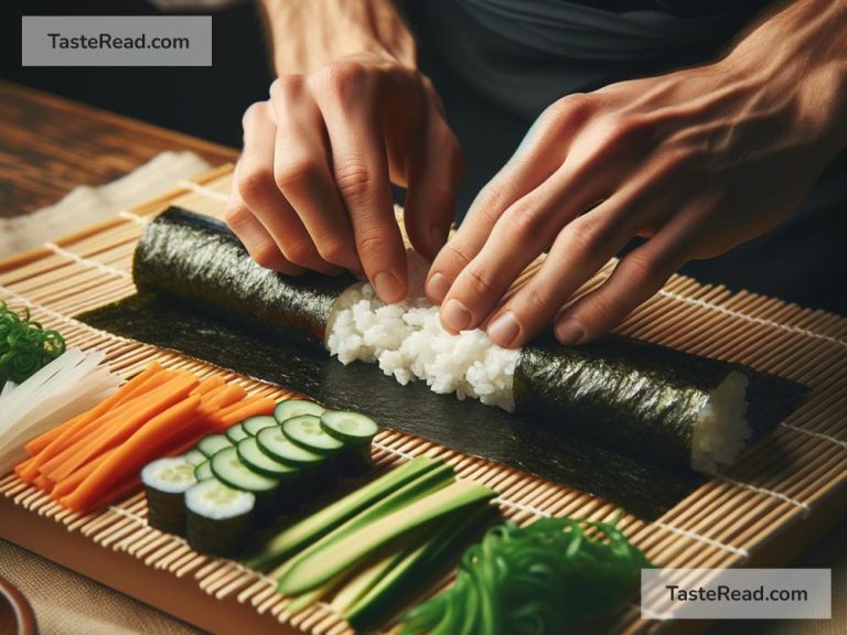 How to Prepare Veggie Sushi Rolls for Appetizers