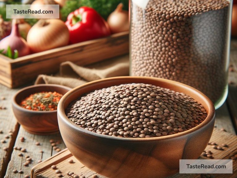 How to Properly Prepare and Cook Lentils for Any Dish