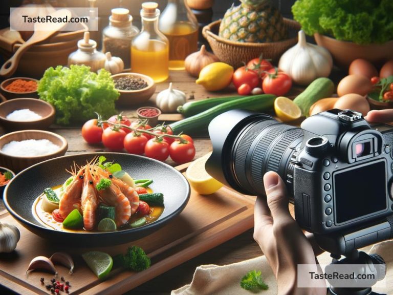 How to Shoot Food for Recipe Blogs with Step-by-Step Photos