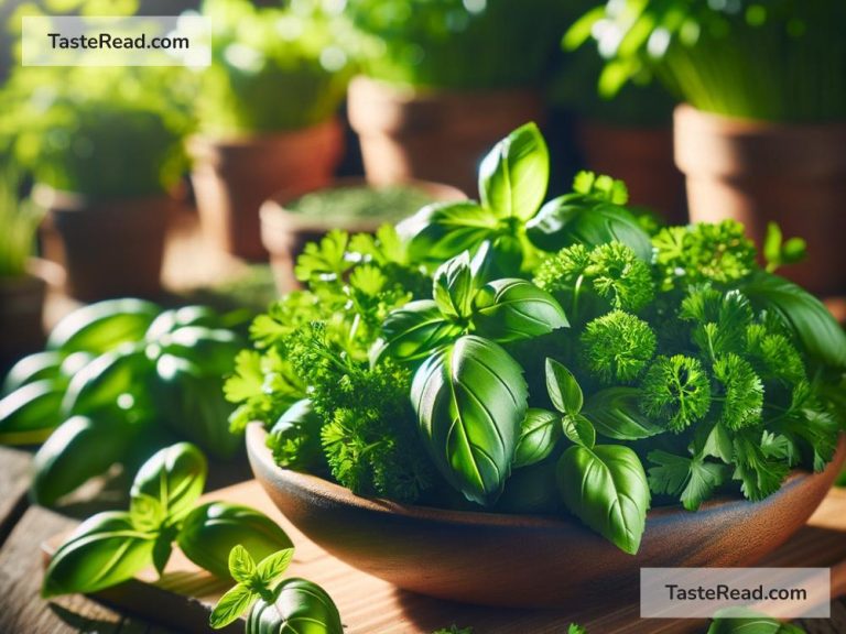 How to Showcase Fresh Herbs in Your Food Photography