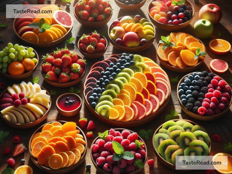 How to Take Pictures of Fruit Dishes with Bold, Bright Colors