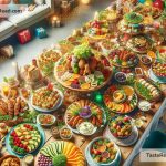 How to Use Overhead Shots to Showcase Buffet or Platter Style Meals