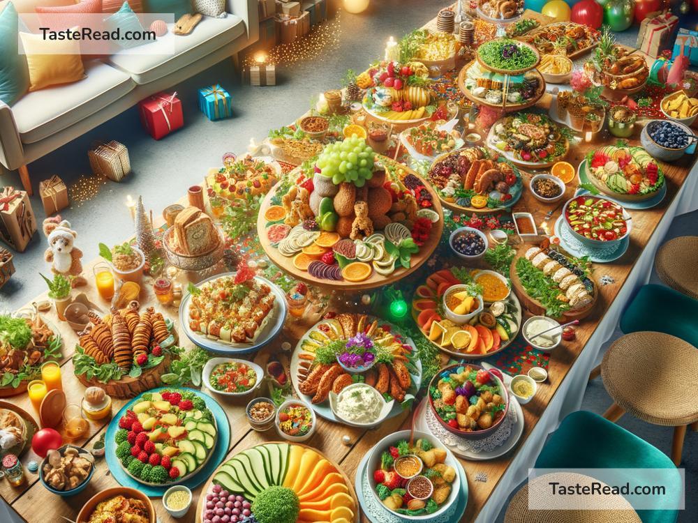 How to Use Overhead Shots to Showcase Buffet or Platter Style Meals