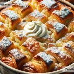 Making Bread Pudding with Stale Croissants