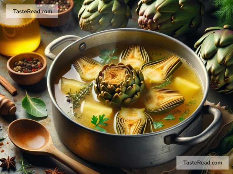 Making Broths from Artichoke Leaves