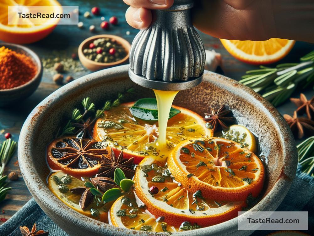 Making Flavorful Marinades from Citrus Rinds