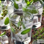 Making Herb-Infused Ice Cubes for Drinks