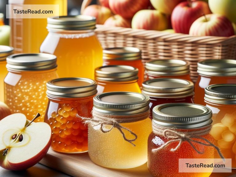 Making Jelly from Leftover Apple Juice