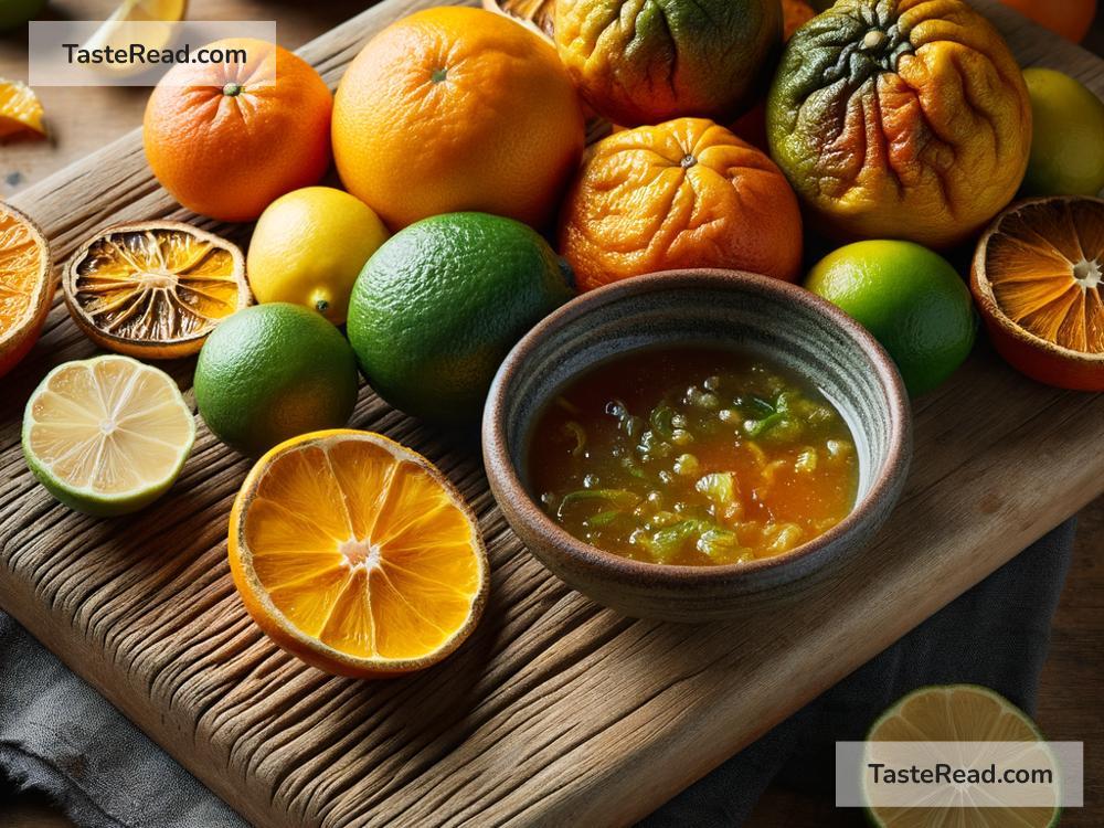 Making Marinades from Overripe Citrus