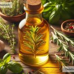 Making Spiced Oils with Herb Stems