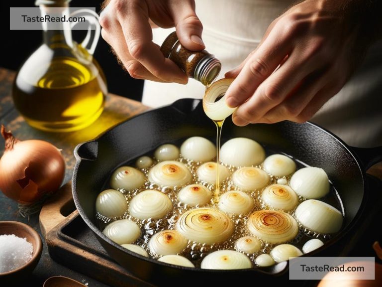 Mastering the Technique of Caramelizing Onions to Perfection