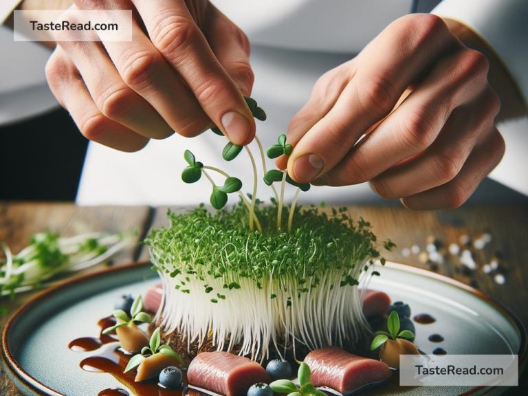 Mastering the Use of Microgreens for Textural Contrasts