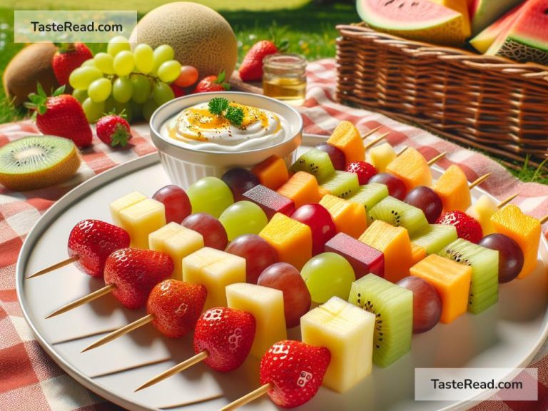 Why Fresh Fruit Skewers with a Honey Yogurt Dip Are a Healthy Appetizer