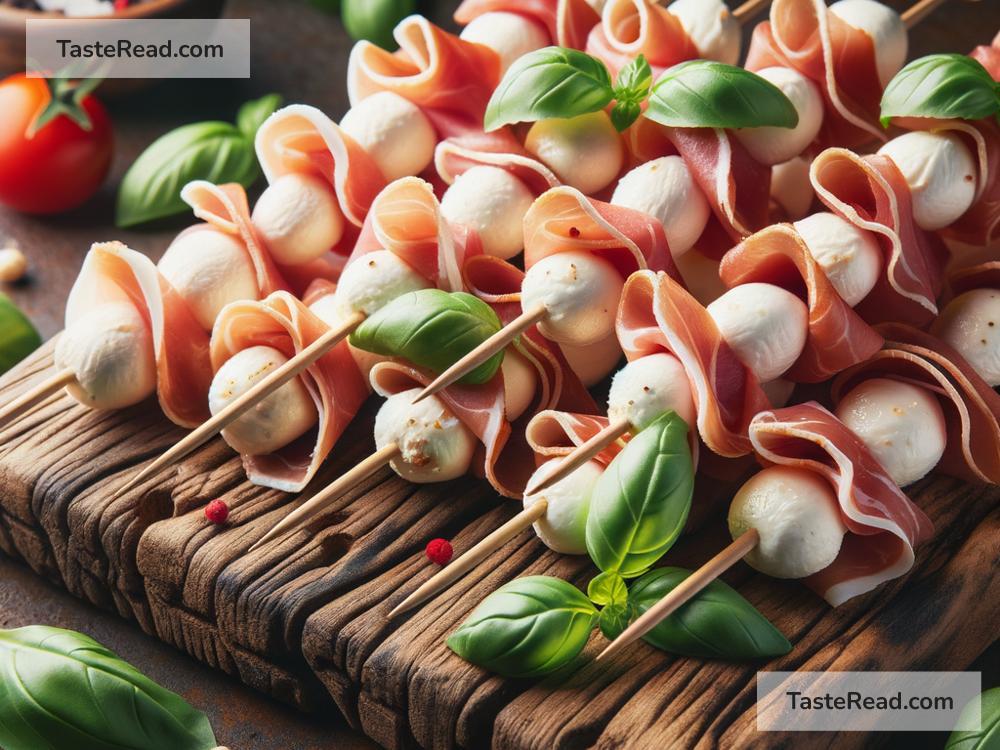 Why Mozzarella and Prosciutto Skewers Are a Crowd-Pleasing Appetizer