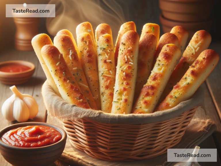 Why Roasted Garlic and Parmesan Breadsticks Are Irresistible