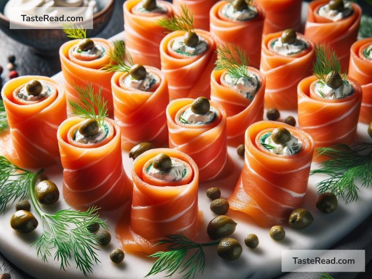 Why Smoked Salmon and Cream Cheese Roll-Ups Are a Quick Appetizer