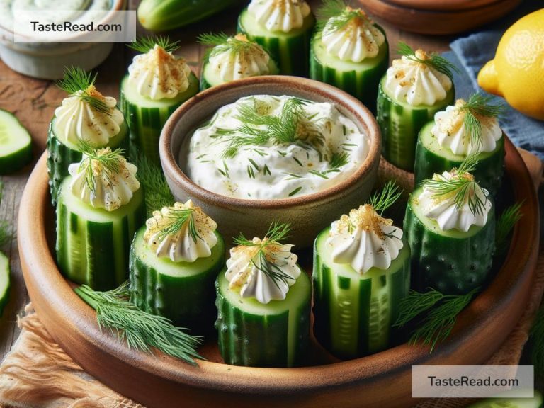 Why Stuffed Cucumber Bites with Cream Cheese Are a Refreshing Appetizer