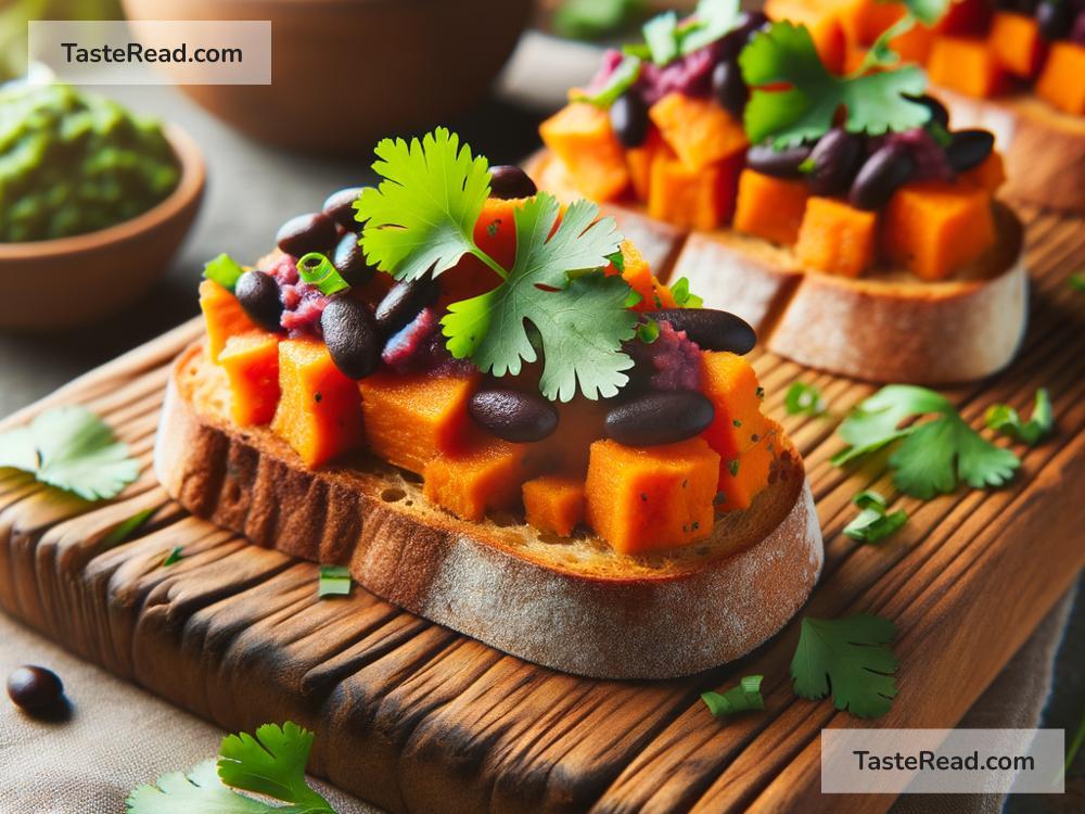 Why Sweet Potato and Black Bean Crostini Are a Perfect Appetizer